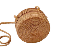 Mini Straw Crossbody